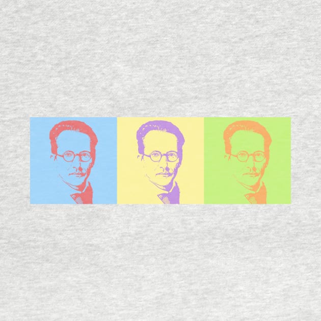 Erwin Schrödinger by acrossTPB